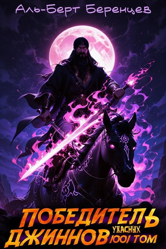 Обложка Победитель ужасных джиннов ТОМ 1001