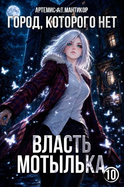 Обложка Город, которого нет 10: Власть Мотылька