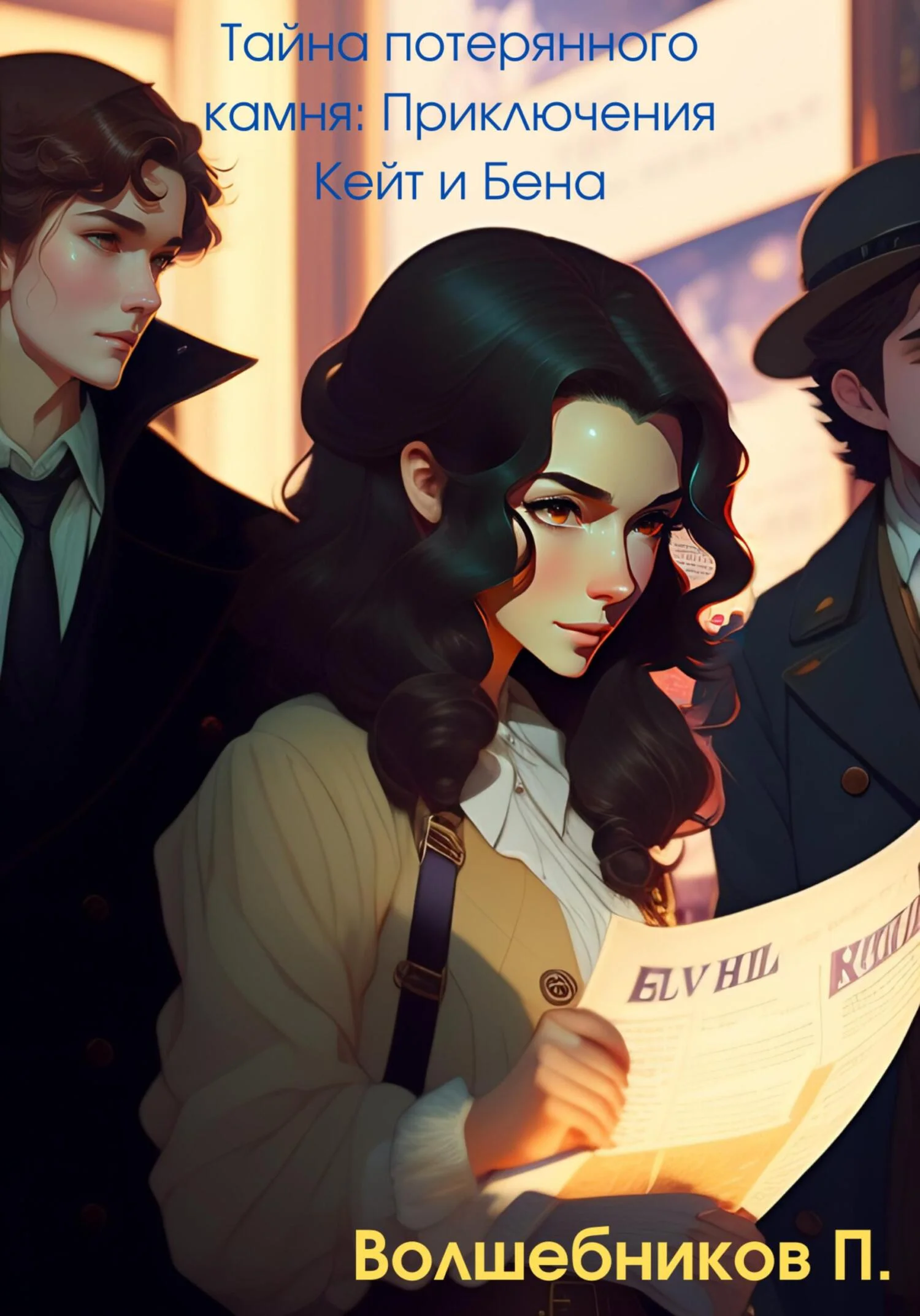 Обложка Тайна потерянного камня: Приключения Кейт и Бена