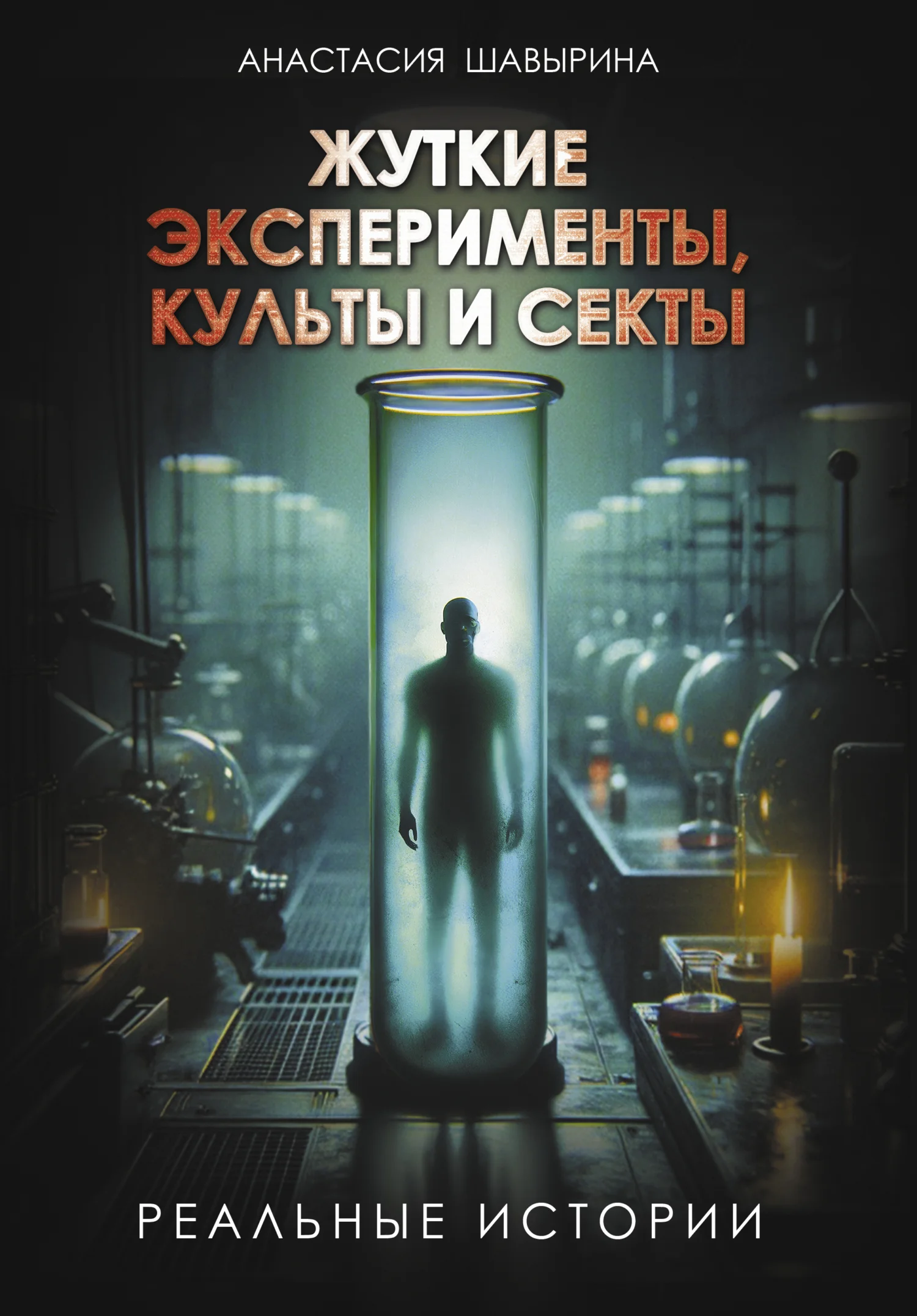 Обложка Жуткие эксперименты, культы и секты. Реальные истории