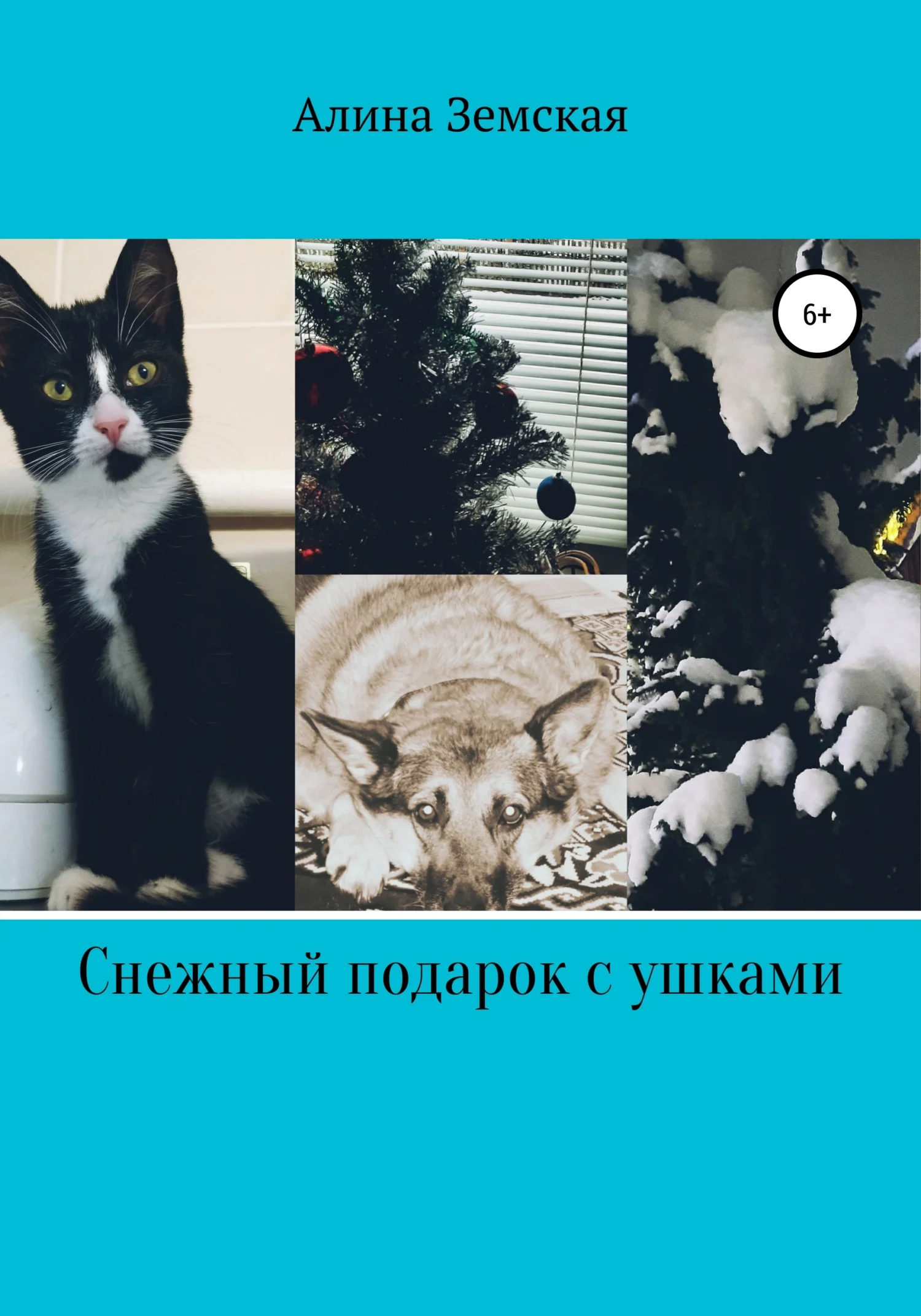 Обложка Снежный подарок с ушками