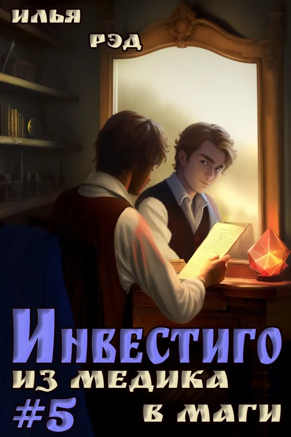 Обложка Инвестиго, из медика в маги. Том 5