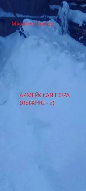 Обложка Армейская пора