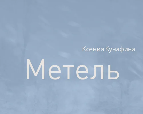 Обложка Метель