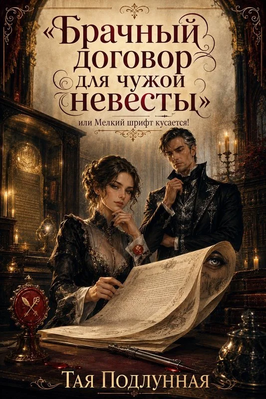 Обложка Брачный договор для чужой невесты, или Мелкий шрифт кусается!
