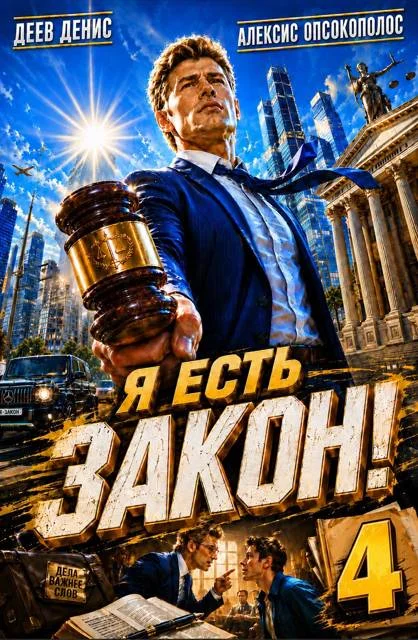 Обложка Я есть Закон! Том 4