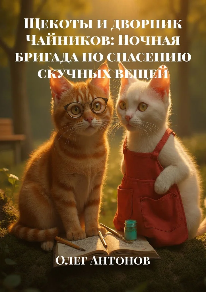 Обложка Щекоты и дворник Чайников: Ночная бригада по спасению скучных вещей