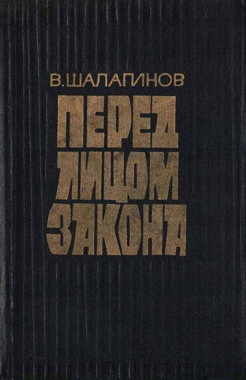 Обложка Перед лицом закона