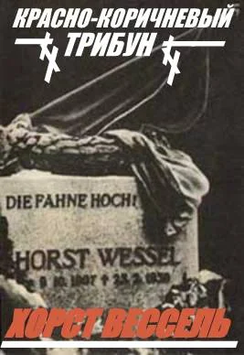 Обложка «Красно-коричневый» трибун Хорст Вессель