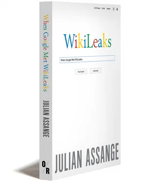 Обложка Google не то, чем кажется [отрывок из книги «When Google Met WikiLeaks»]