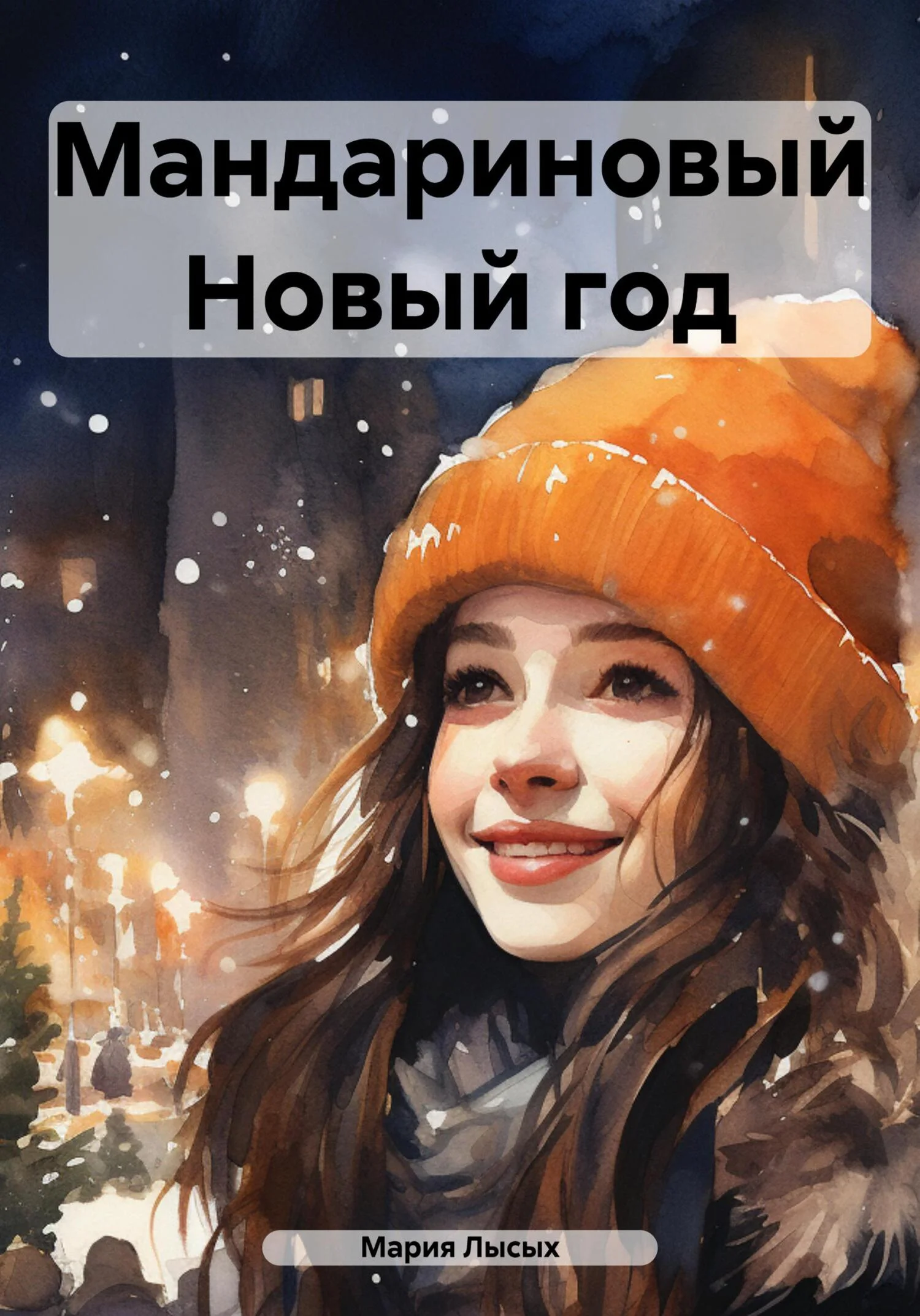 Обложка Мандариновый Новый год