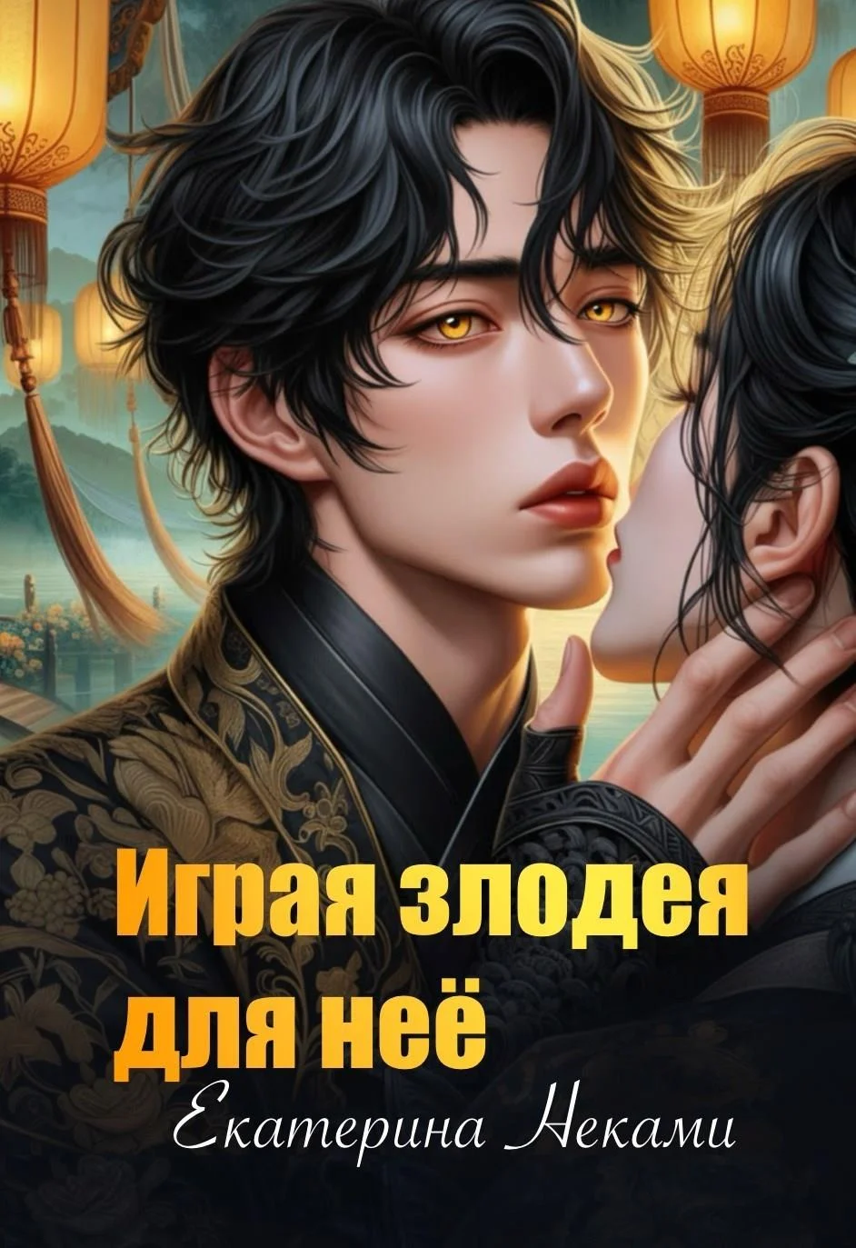 Обложка Играя злодея для неё