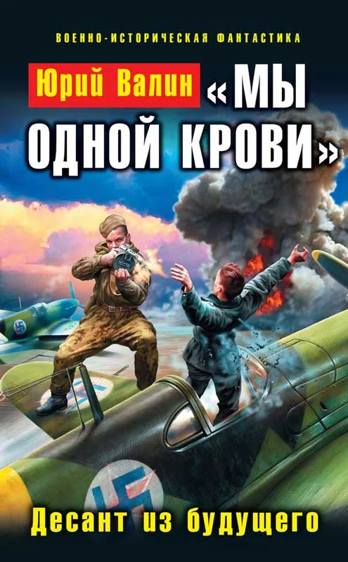 Обложка «Мы одной крови». Десант из будущего