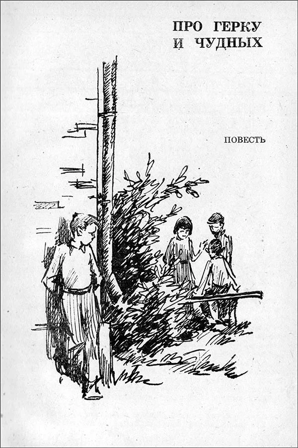 Обложка Про Герку и чудных