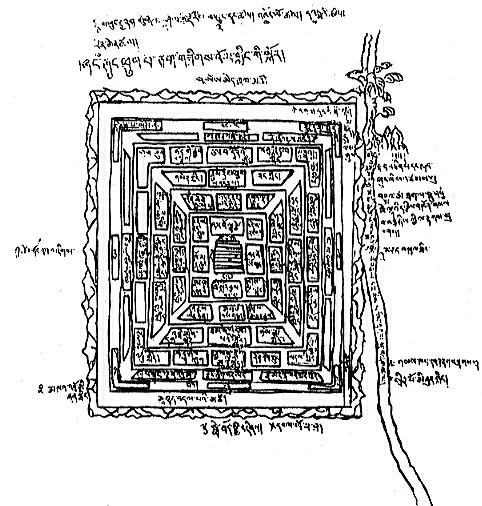 Обложка Две традиции древнетибетской картографии (Ландшафт и этнос. VIII)