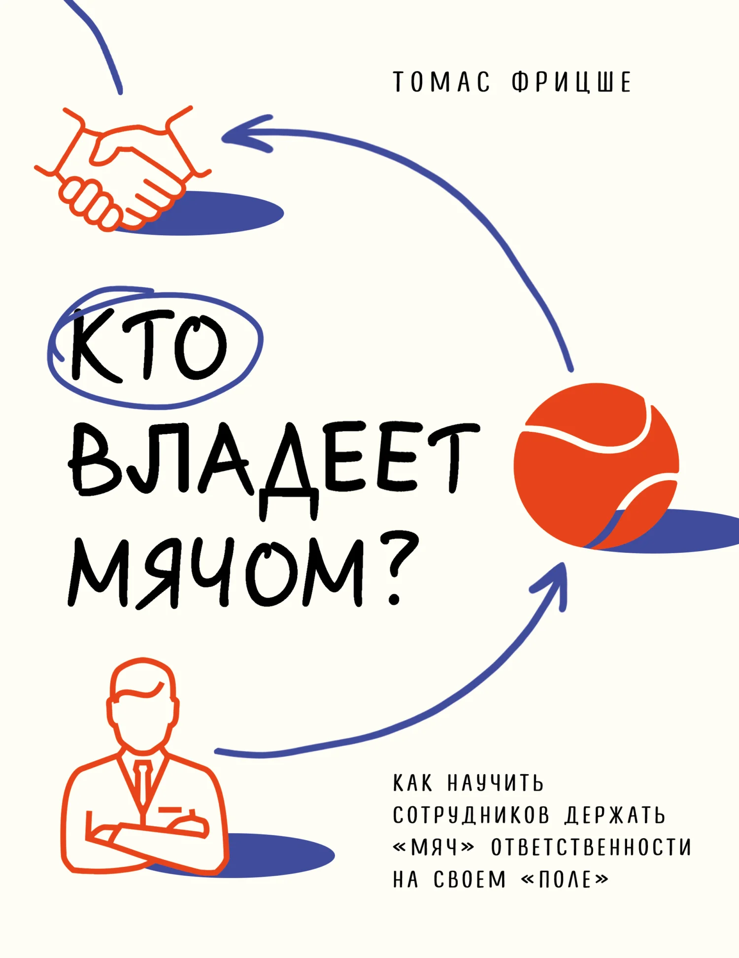Обложка Кто владеет мячом? Как научить сотрудников держать «мяч» ответственности на своем «поле»