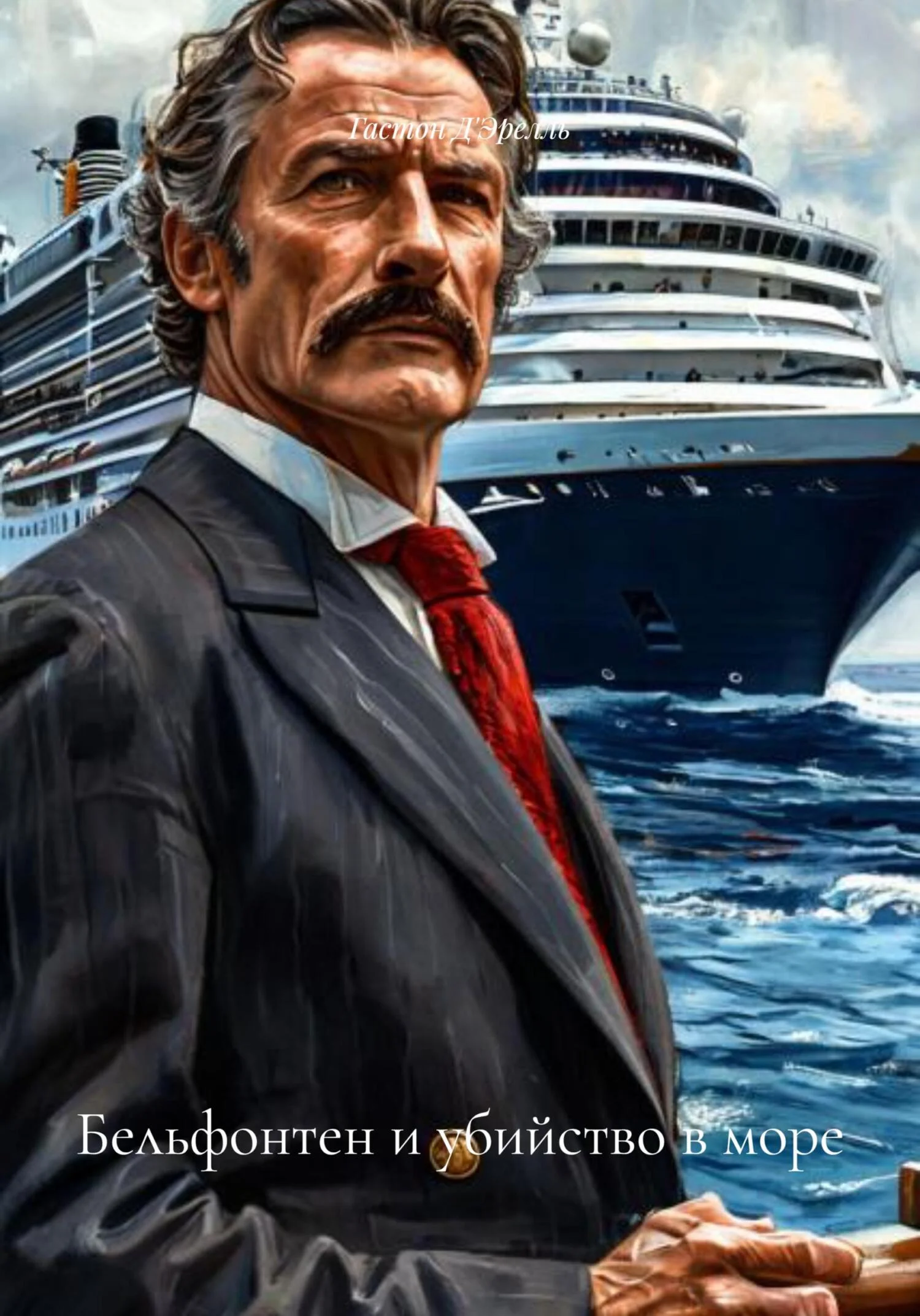 Обложка Бельфонтен и убийство в море