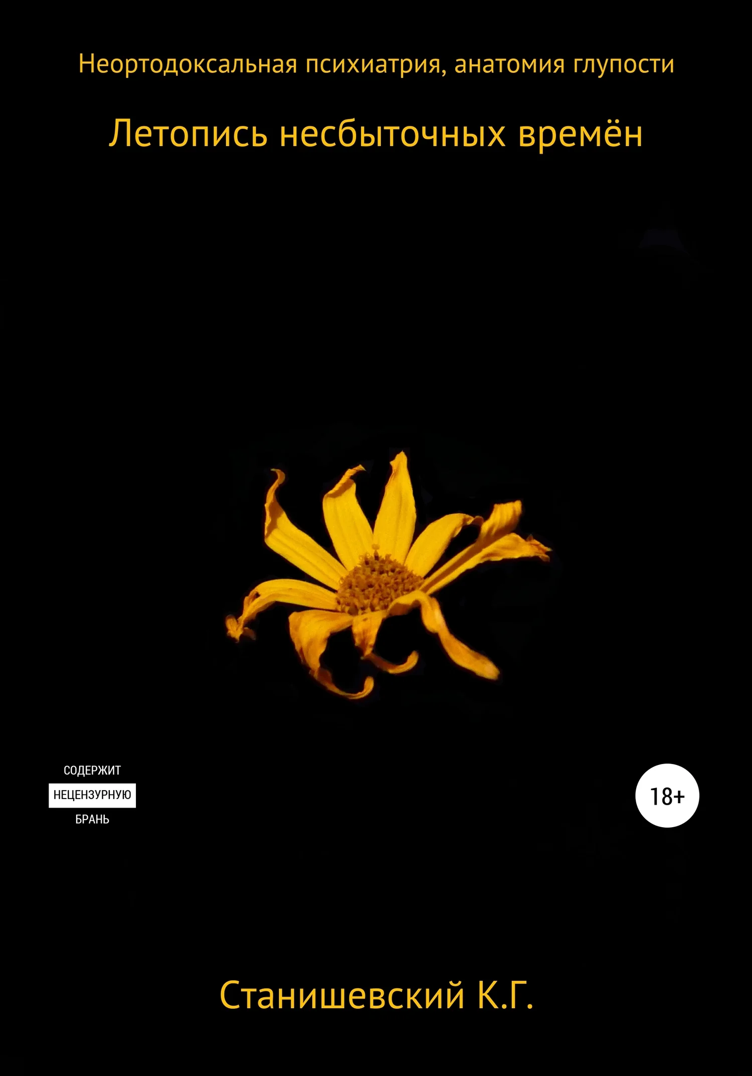 Обложка Неортодоксальная психиатрия, анатомия глупости Летопись несбыточных времён