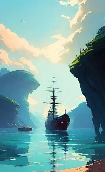 Обложка Военно-Морской Исекай