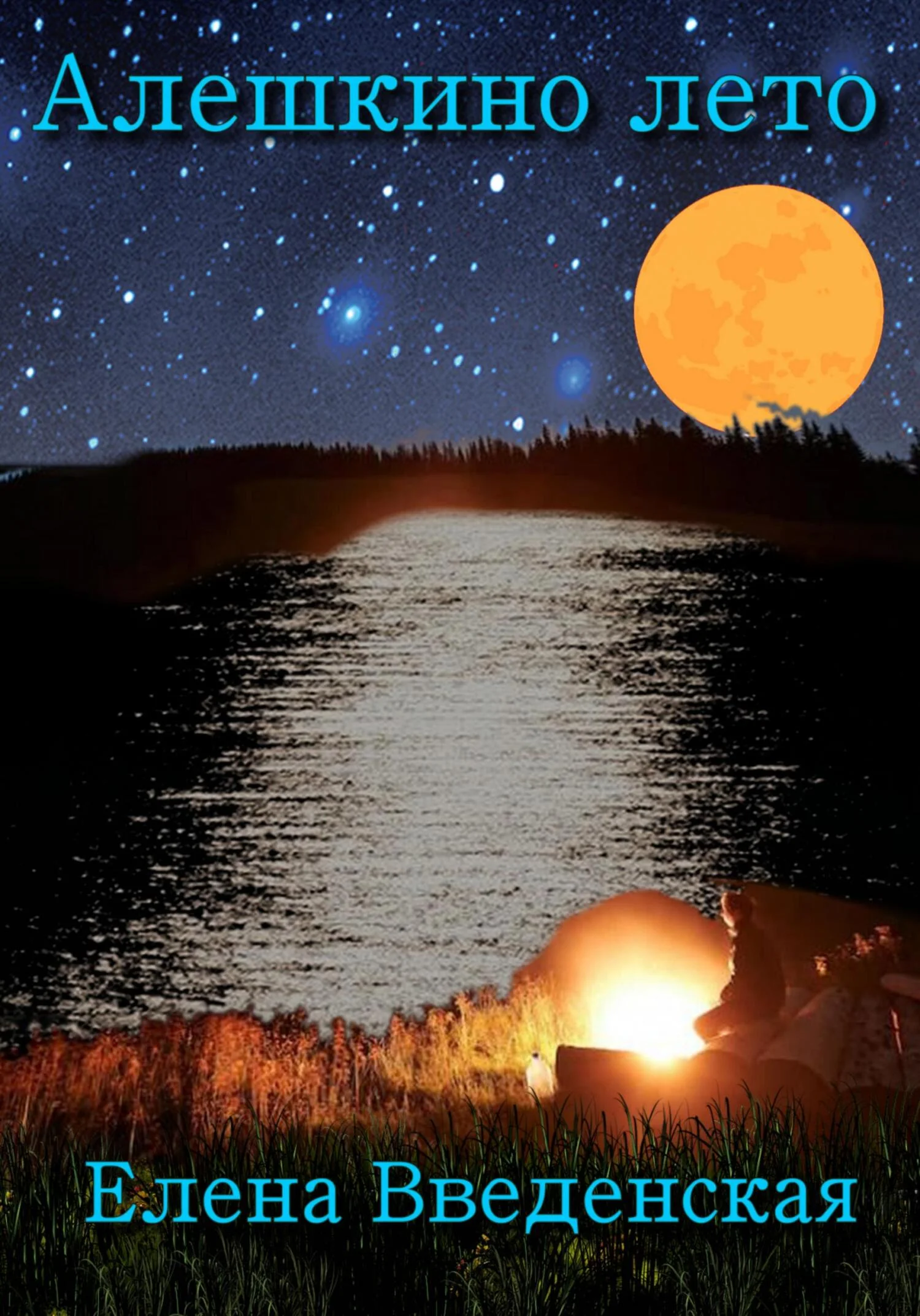 Обложка Алешкино лето