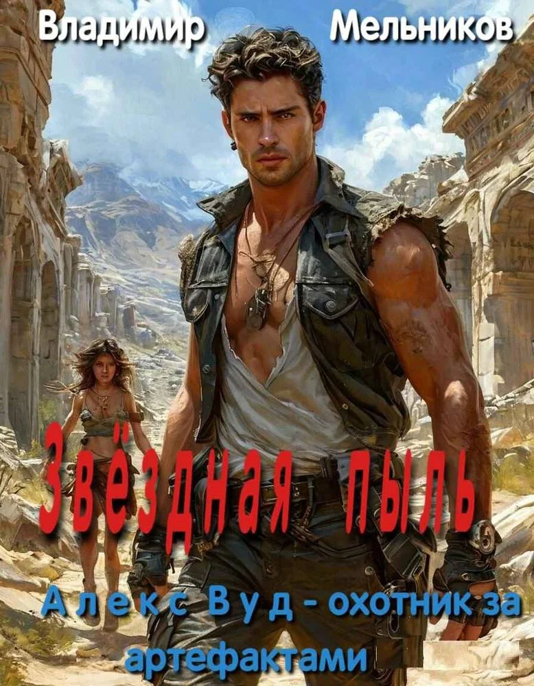 Обложка Алекс Вуд - охотник за артефактами. Звёздная пыль