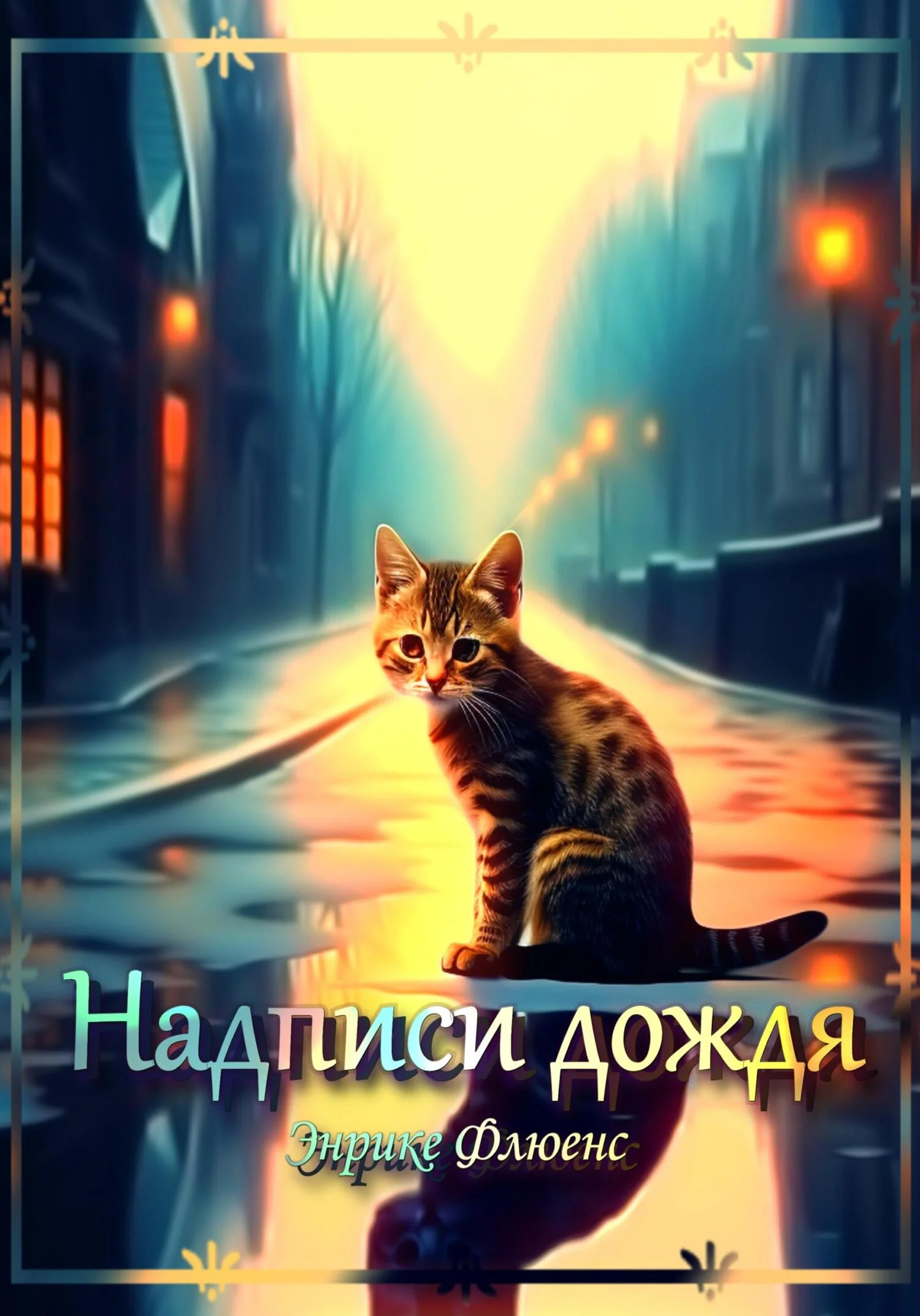 Обложка Надписи дождя