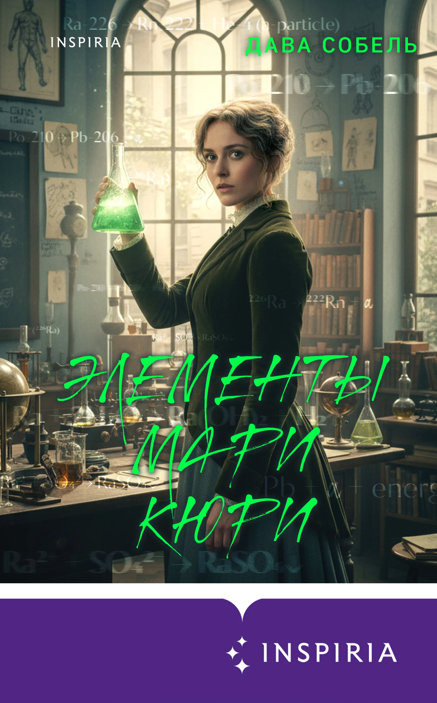 Обложка Элементы Мари Кюри. Цена опасного открытия