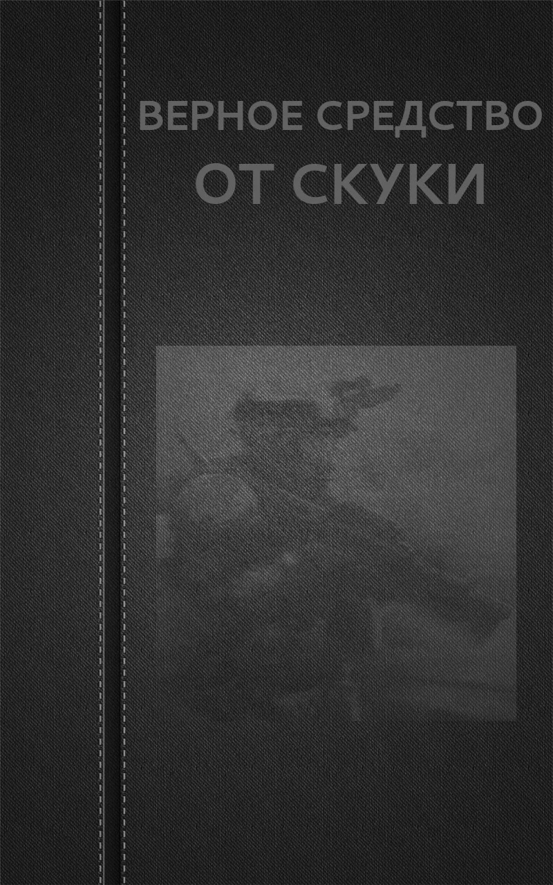 Обложка Верное средство от скуки