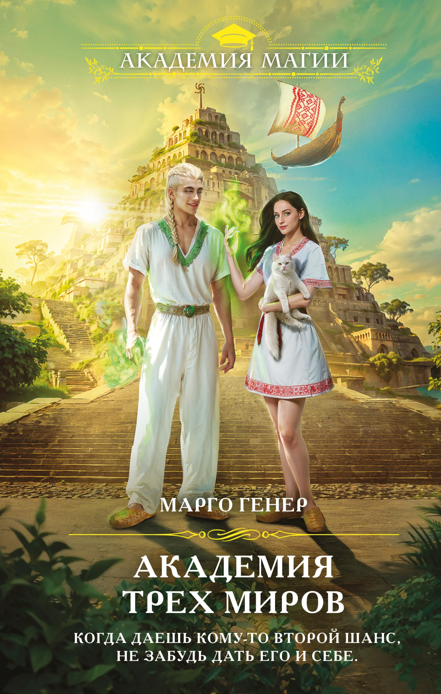 Обложка Академия трех миров