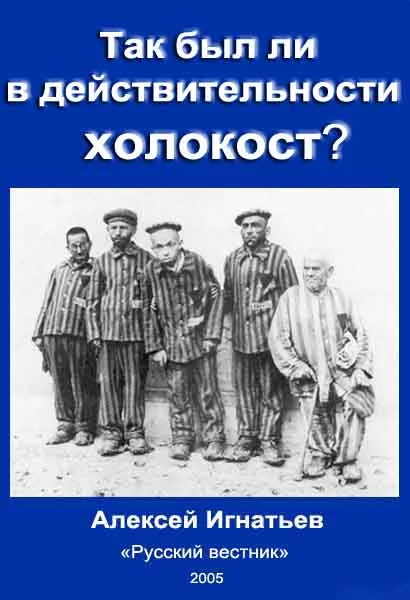 Обложка Так был ли в действительности холокост?