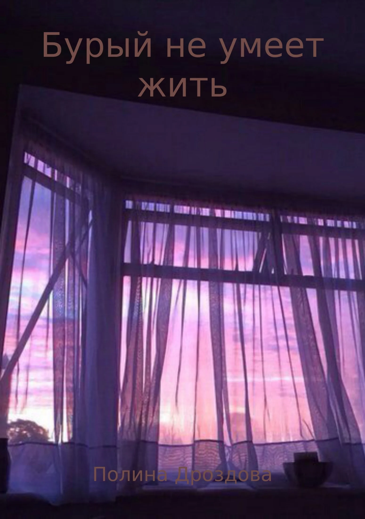 Обложка Бурый не умеет жить