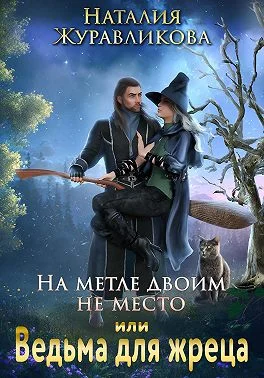 Обложка На метле двоим не место, или Ведьма для жреца