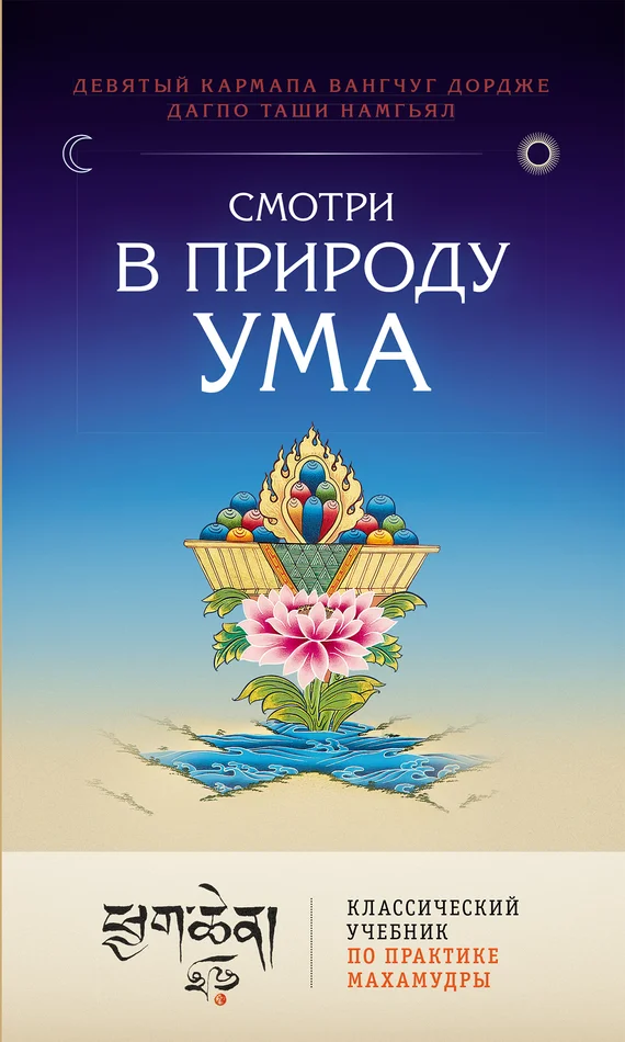 Обложка Смотри в природу ума. Классический учебник по практике Махамудры