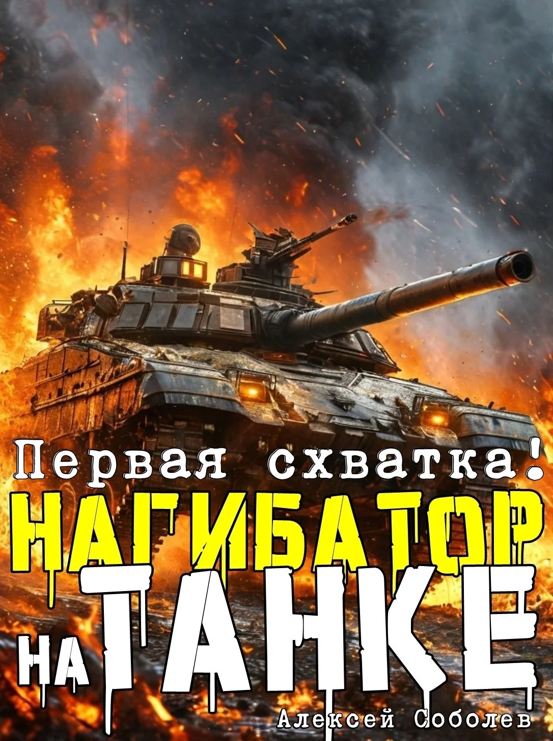 Обложка Нагибатор на танке