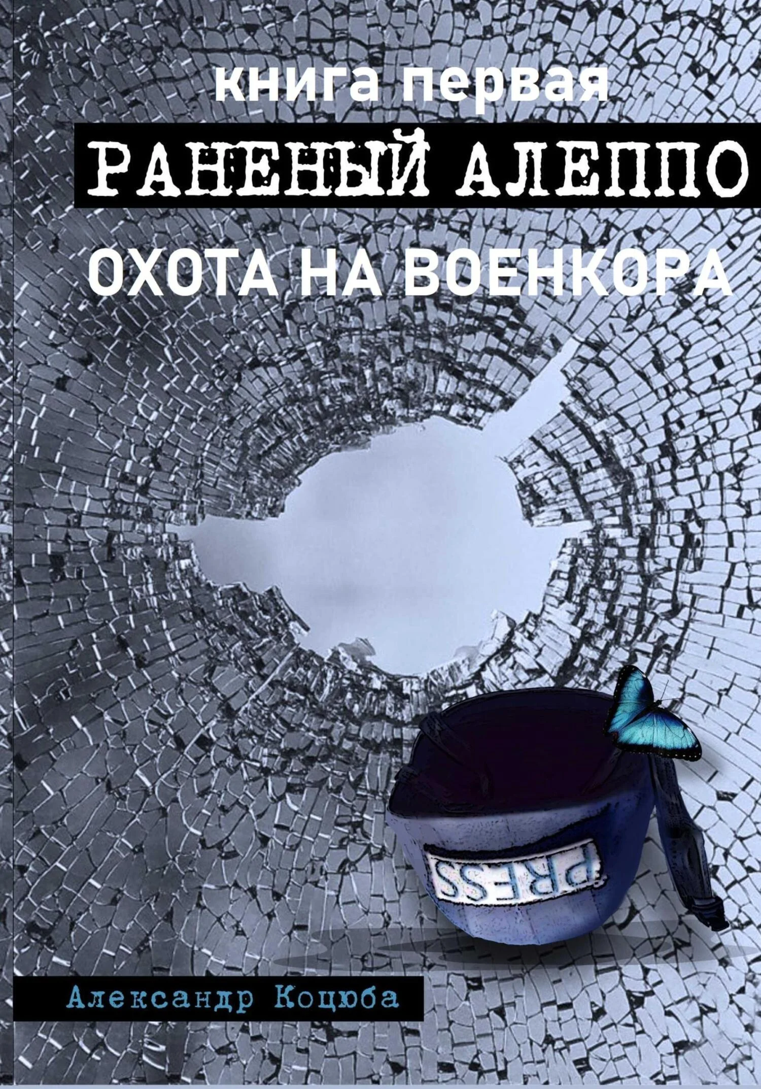Обложка Охота на военкора. Раненый Алеппо