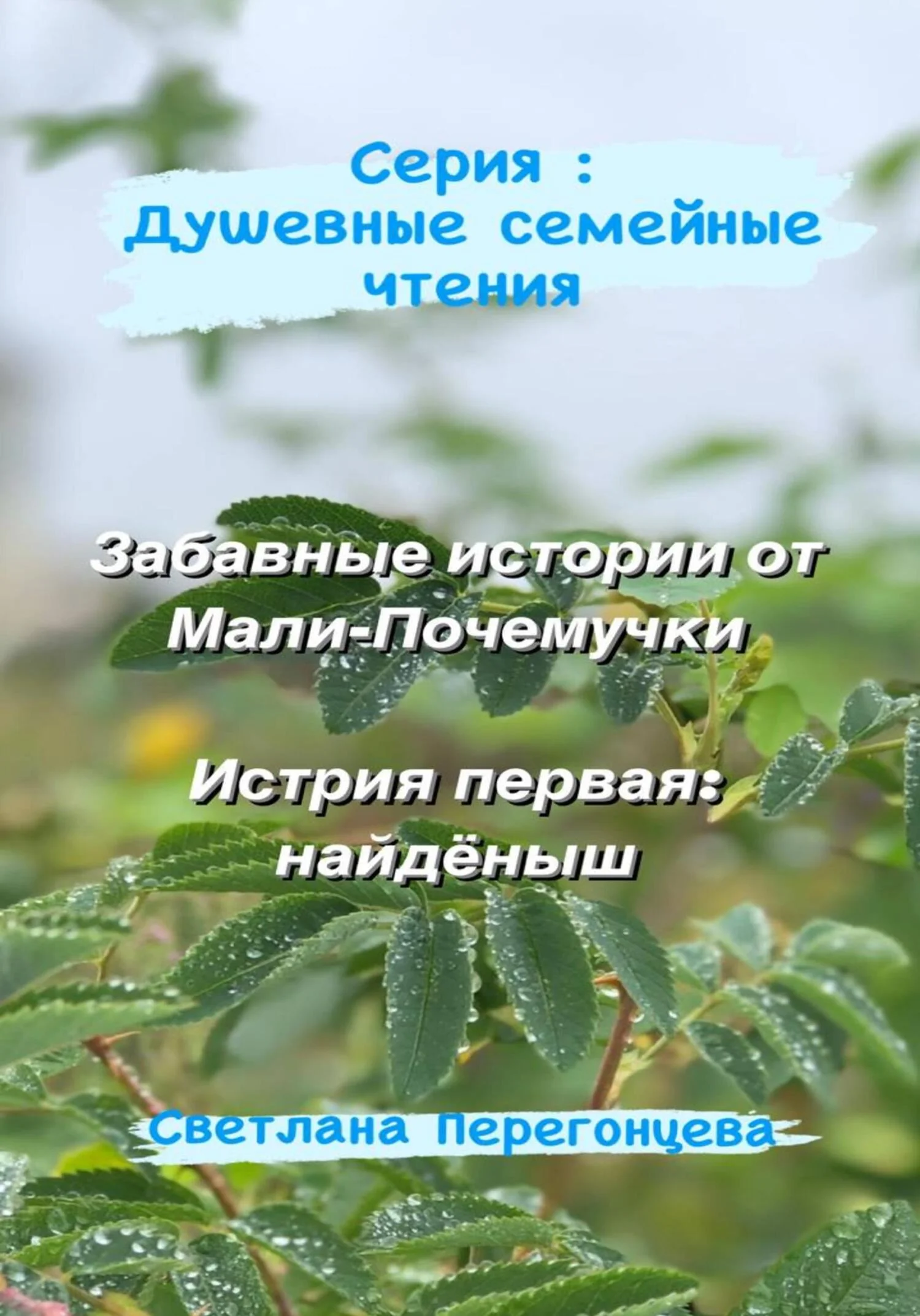 Обложка Серия: Душевные семейные чтения. Забавные истории от Мали-Почемучки. История первая: найдёныш