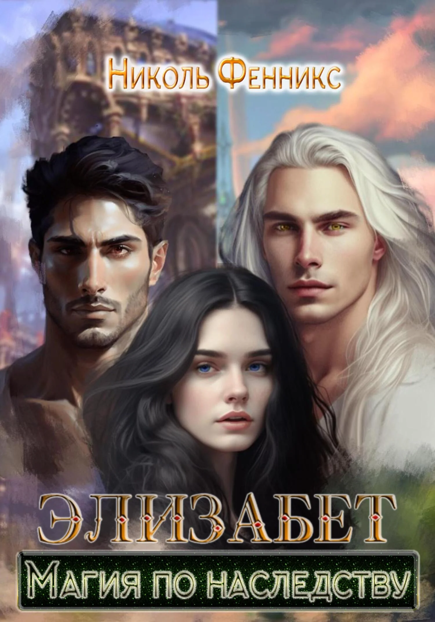 Обложка Элизабет. Магия по наследству