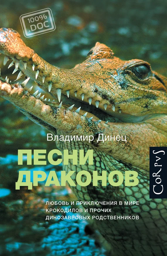 Обложка Песни драконов. Любовь и приключения в мире крокодилов и прочих динозавровых родственников