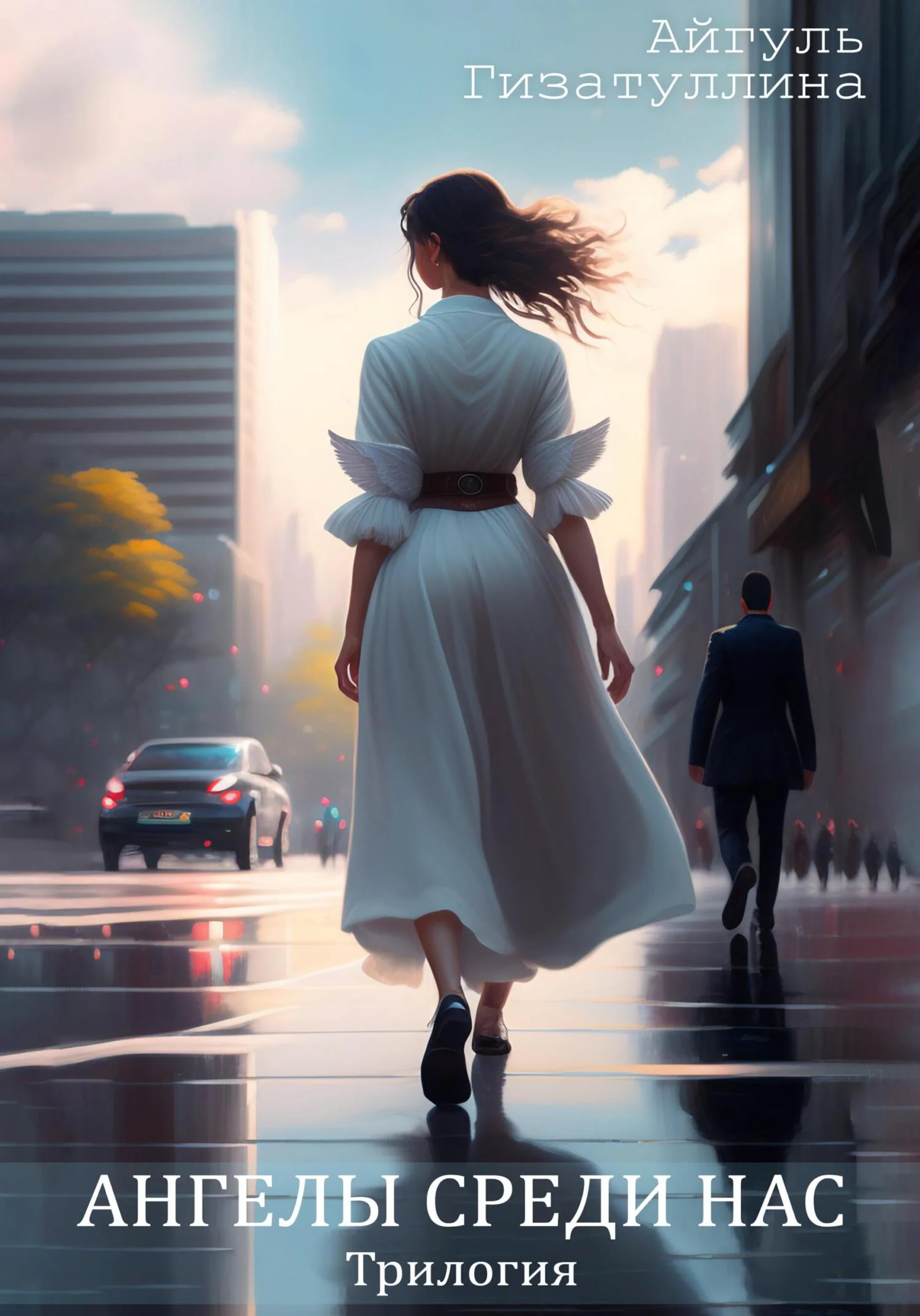 Обложка Ангелы среди нас. Трилогия