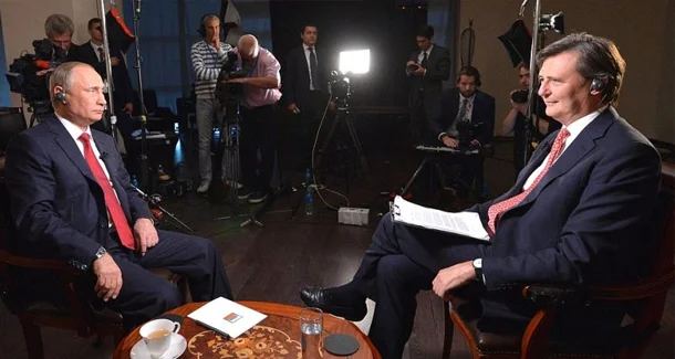 Обложка Владимир Путин: Интервью Bloomberg