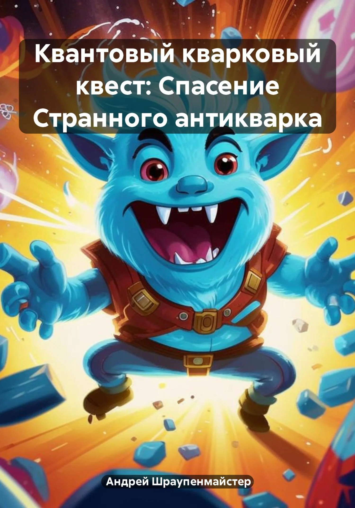 Обложка Квантовый кварковый квест: Спасение Странного антикварка