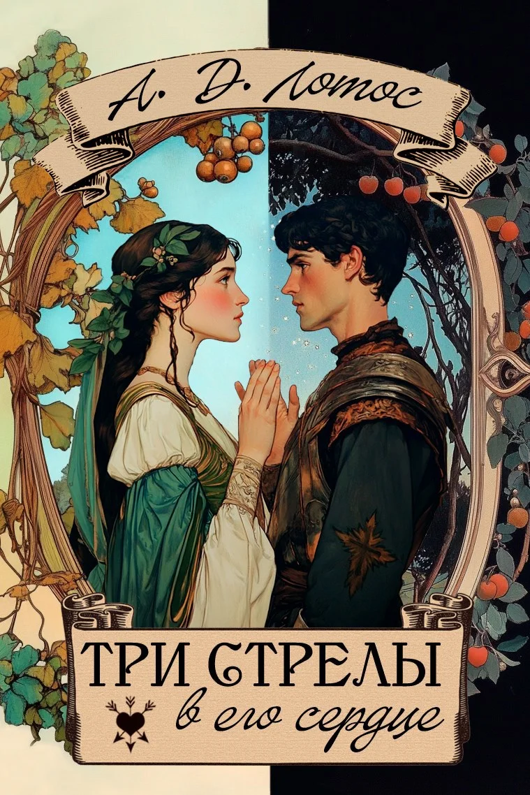 Обложка Три стрелы в его сердце