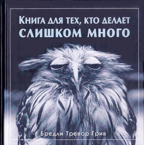 Обложка Книга для тех, кто делает слишком много
