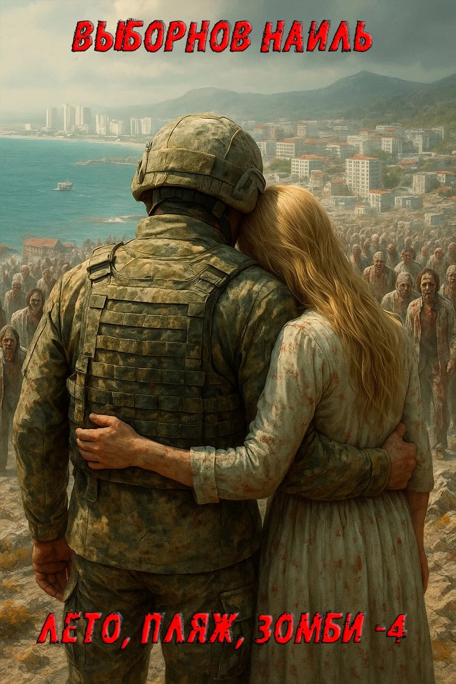 Обложка Лето, пляж, зомби 4