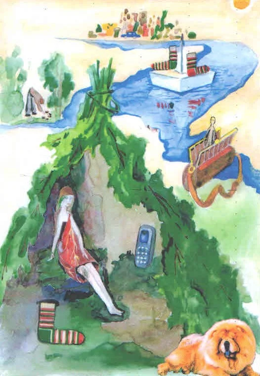 Обложка Жизнь и приключения полосатых носочков