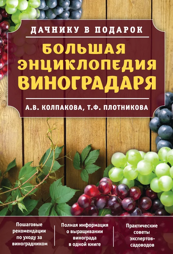 Обложка Большая энциклопедия виноградаря
