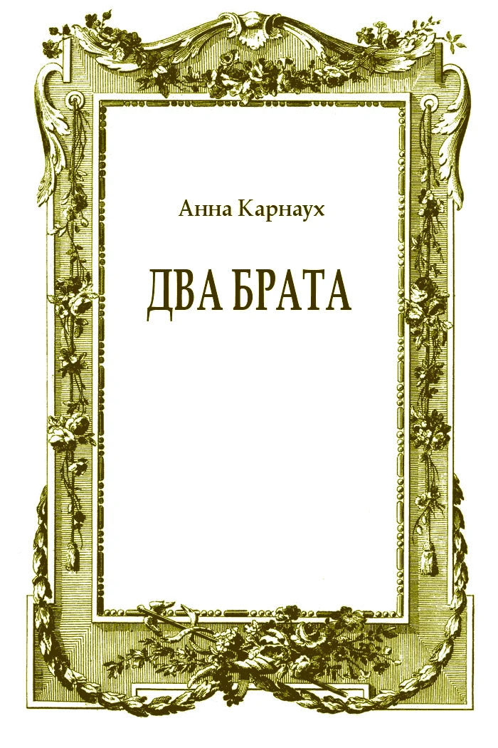 Обложка Два брата
