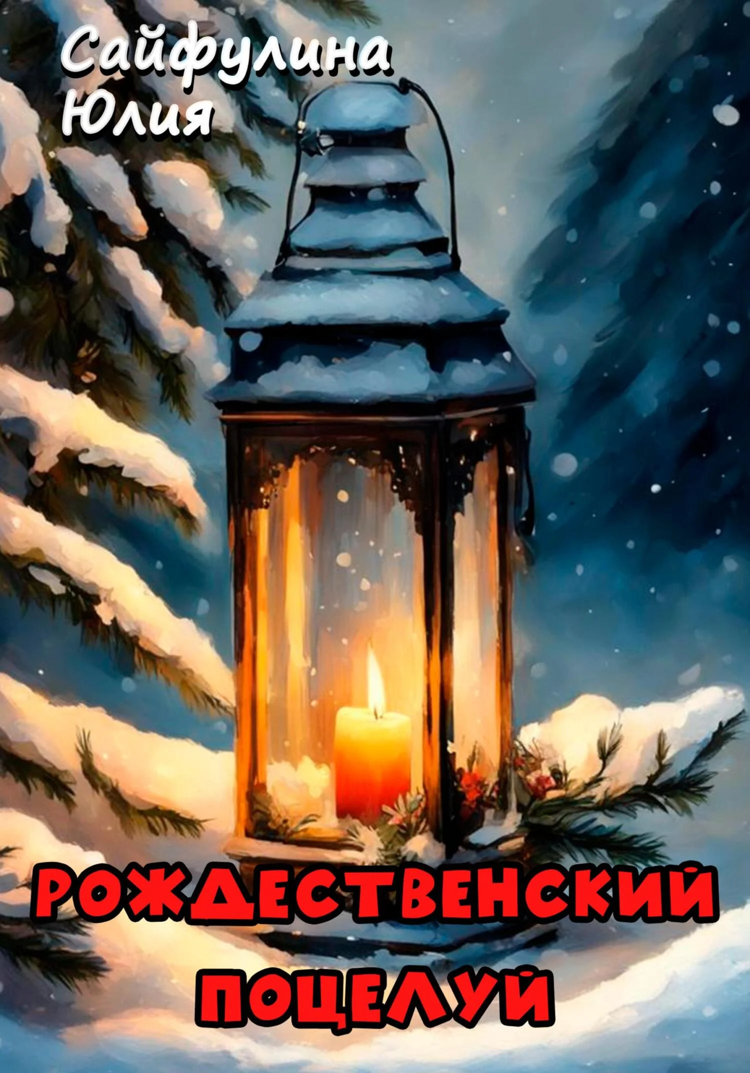 Обложка Рождественский поцелуй