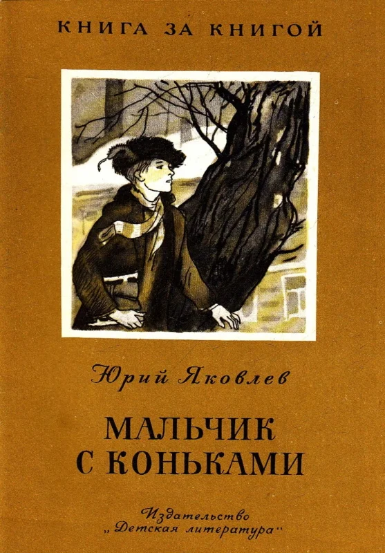 Обложка Мальчик с коньками