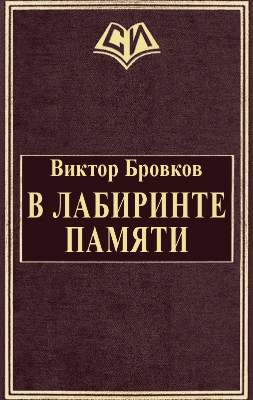 Обложка В лабиринте памяти